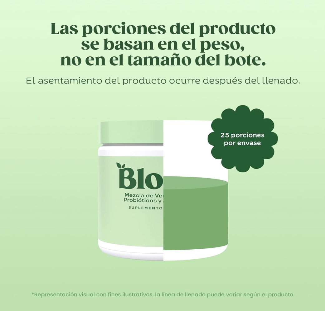 Las porciones se basan en el peso, no en el tamaño del bote